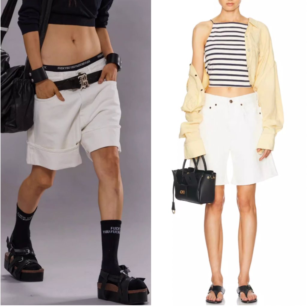Nwt R13 Nina Short - Bennett White Selvedge Cargo Boyfriend Causal Sz 25-29